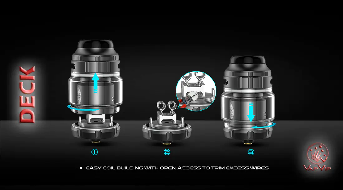 LOOP RDA 2 ml Atomizador by Geekvape comprar en España ZEUS X RTA 2 ml Atomizador by Geekvape comprar en España